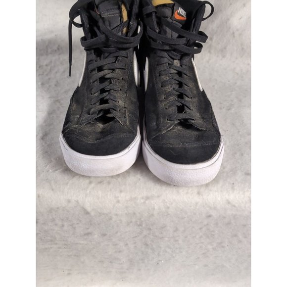 Nike Blazer Mid ‘77 Suede Black White Sneakers Shoes CI1172-005 Mens Size 10 main image 9